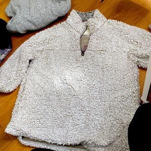 Grey parka jacket only worn once